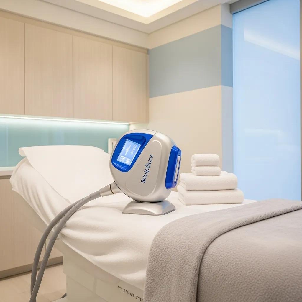 SculpSure body contouring device in a modern treatment room