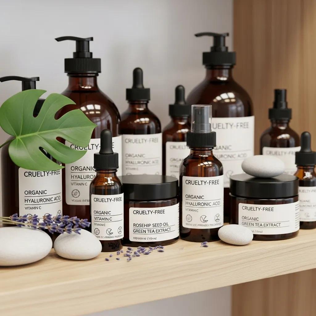 Ethically sourced skincare products highlighting transparency and eco-friendliness